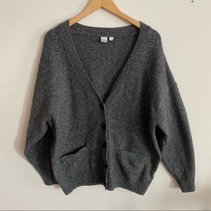 Simons Twik oversized grey Cardigan size Medium